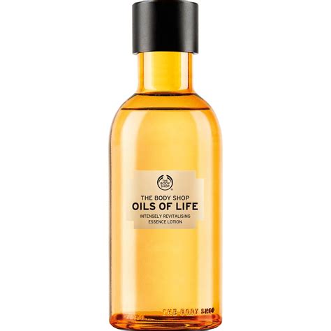 body shop oils of life essence lotion