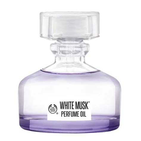 body shop white musk perfume oil review