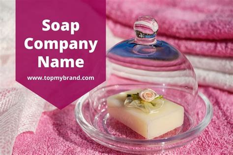 Body Soap Name Ideas