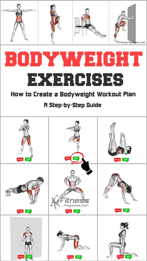 bodyweight workout plan