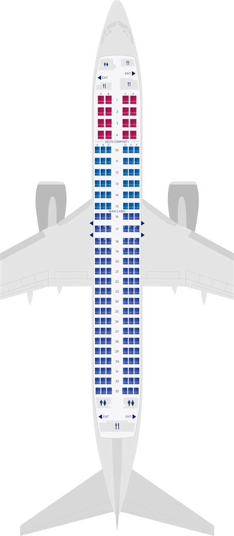 boeing 737 - 800 seating chart
