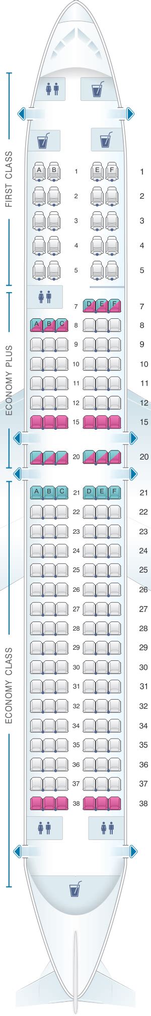 boeing 737 900 united seat map