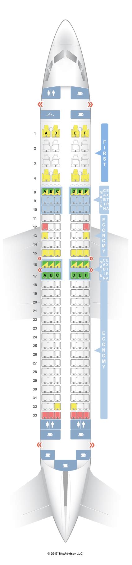 boeing 737 max 8 seat map american airlines