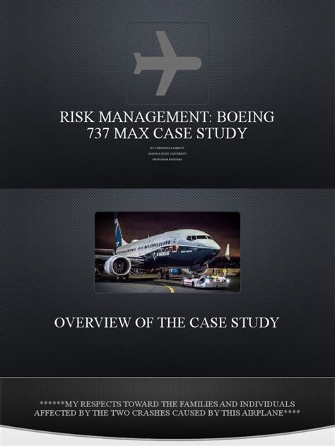 boeing 737 max case study ppt