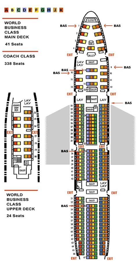 boeing 747 seating layout