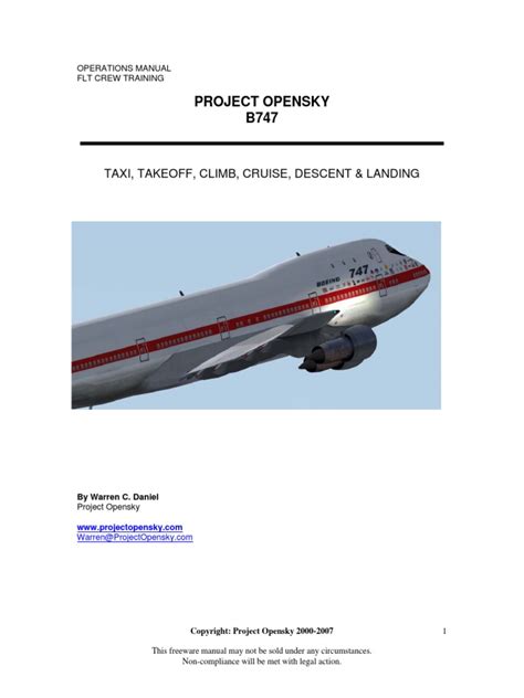 boeing 747-800 flight crew training manual