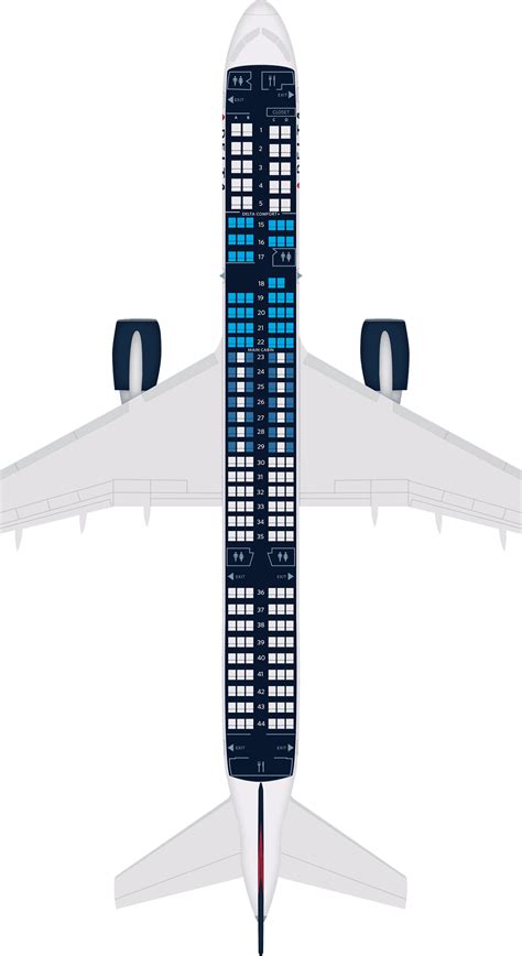 boeing 757 delta seat map