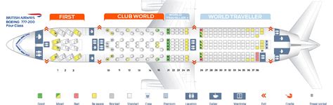 boeing 777-200 seat map ba