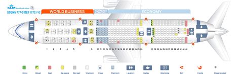 boeing 777-200 seat map klm