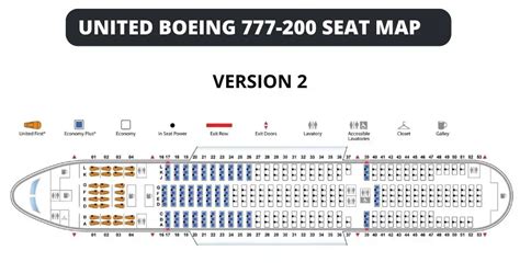 boeing 777-200 united airlines seat map