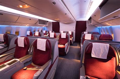 boeing 777-200lr qatar business class