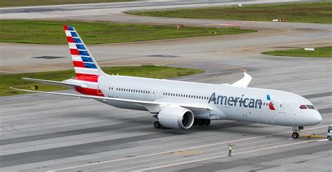 boeing 787 9 jet american airlines