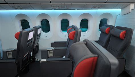 boeing 787 dreamliner interiors air canada