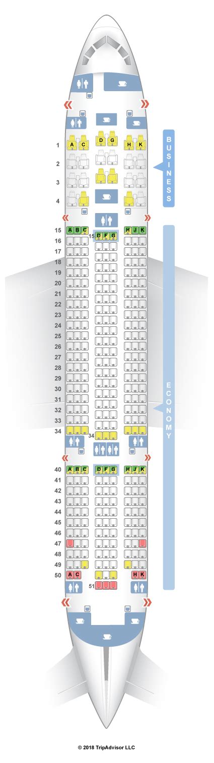 boeing 787-8 seat map air europa