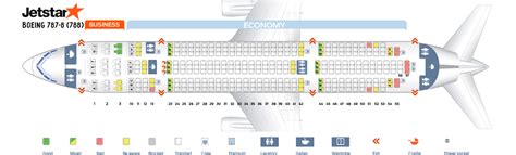 boeing 787-8 seat map jetstar