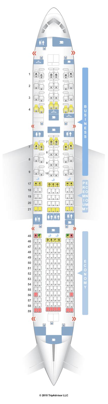 boeing 787-9 seating chart jal