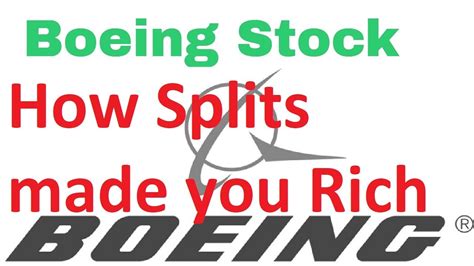 boeing stock split rumors