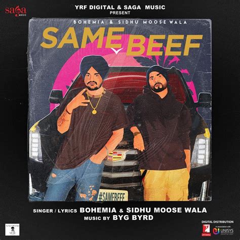Latest Bohemia Same Beef Lyrics Popular