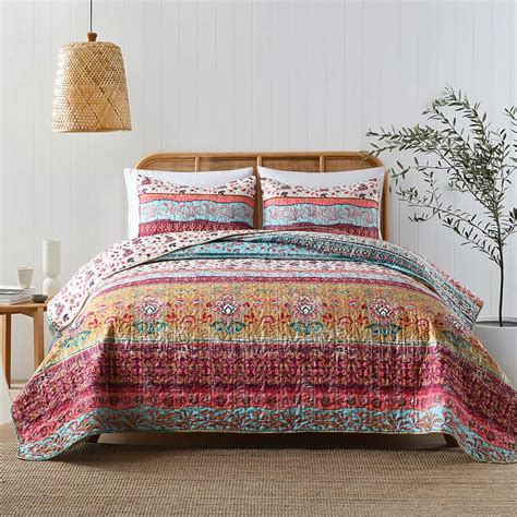 Bohemian Quilted Bedspread