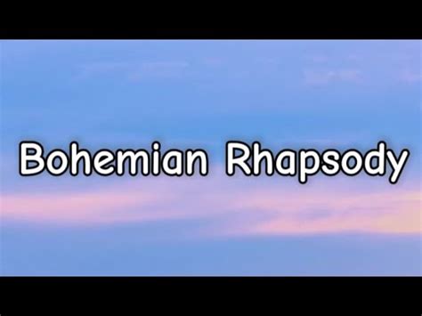 bohemian rhapsody karaoke with backing vocals