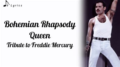 bohemian rhapsody queen lyrics youtube