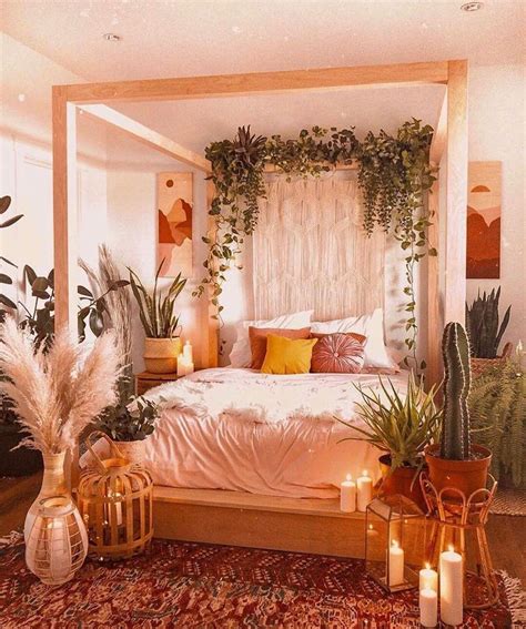 Boho Bedroom Ideas in 2020 Bedroom green, Modern rustic