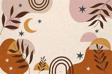 Enhance Your Room's Style with Boho Background Wallpaper - Transform Your Space Today!