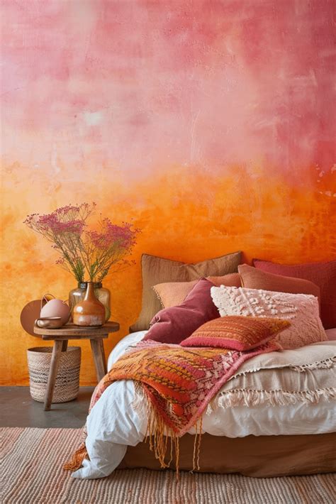 Boho Bedroom Accent Wall