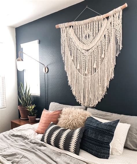 Boho Bedroom Macrame and Tapestry Ideas