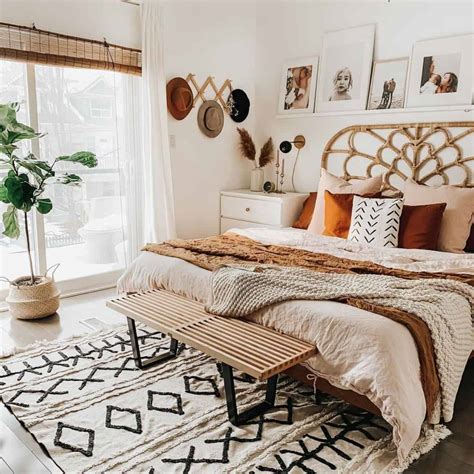 Boho Bedroom Statement Wall Ideas
