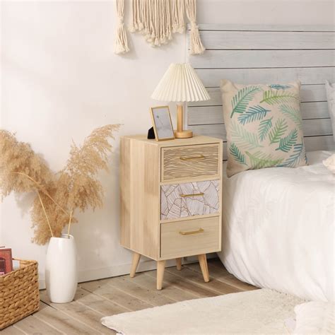 Boho Bedside Table B&M
