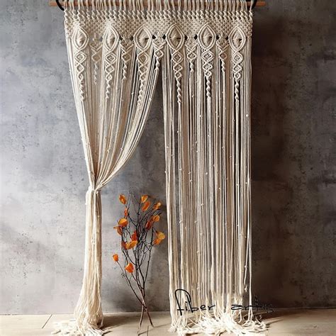 Boho Curtains For Wedding