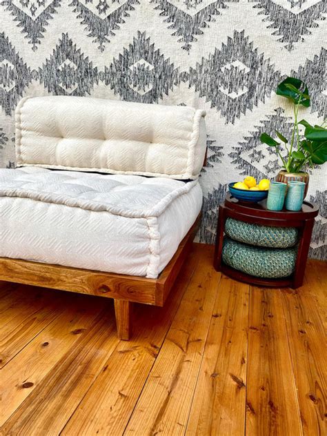 Upgrade Your Living Space with a Boho Floor Couch: Stylish and Comfortable Seating Option