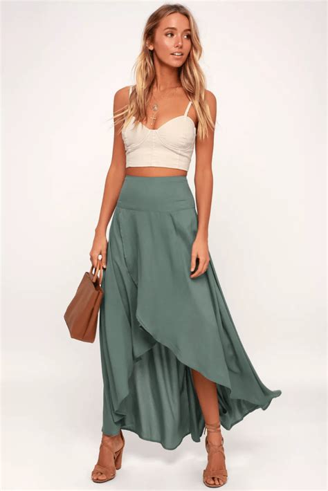 boho skirt and top set