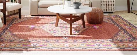 Teppich in 70x200cm, Baumwolle mit Fransen im Boho Stil AuMaison