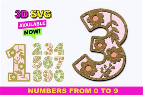 Download boho-numbers SVG