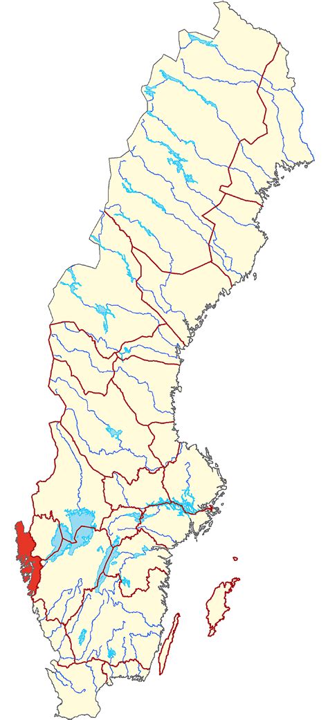Karta Bohuslän Karta
