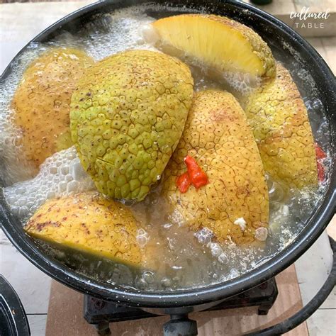Boiled Breadfruit