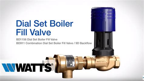 Boiler Fill Valve Setting