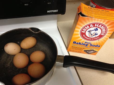Pin by Loretta Swigerd on Facts and hacks Boiled eggs, Baking soda