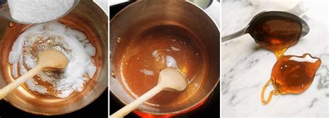 boiling sugar to make caramel chemical change