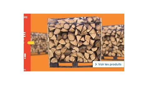 Bois de chauffage - 25 cm - Sec - Mélange de bois durs - Palette 2 m3