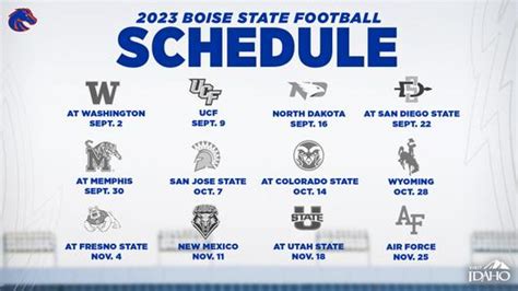 boise state football game schedule
