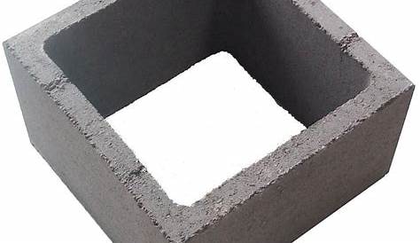 Boisseau pouzzolane béton de pouzzolane, H.40 x L. 40 x l