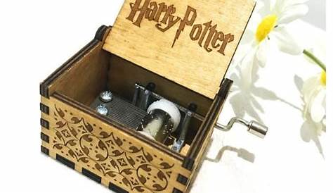 Boîte à musique en bois Harry Potter Boite à musique