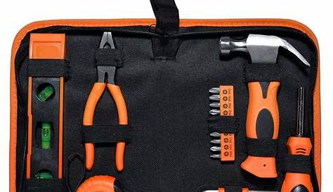 Boîte à outils vide Alutec 56260 plastique noir, orange 1