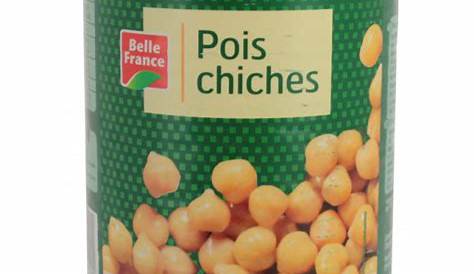 Pois chiches CARREFOUR la boite de 530g net égoutté à