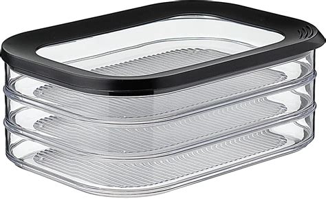 Boîte rectangulaire à jambon 1.65 l Clip & Close Emsa