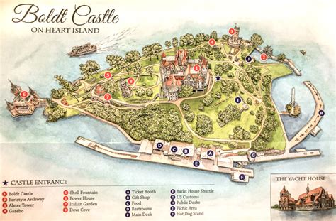 Level One Mansion floor plan, Boldt castle, Floor plans
