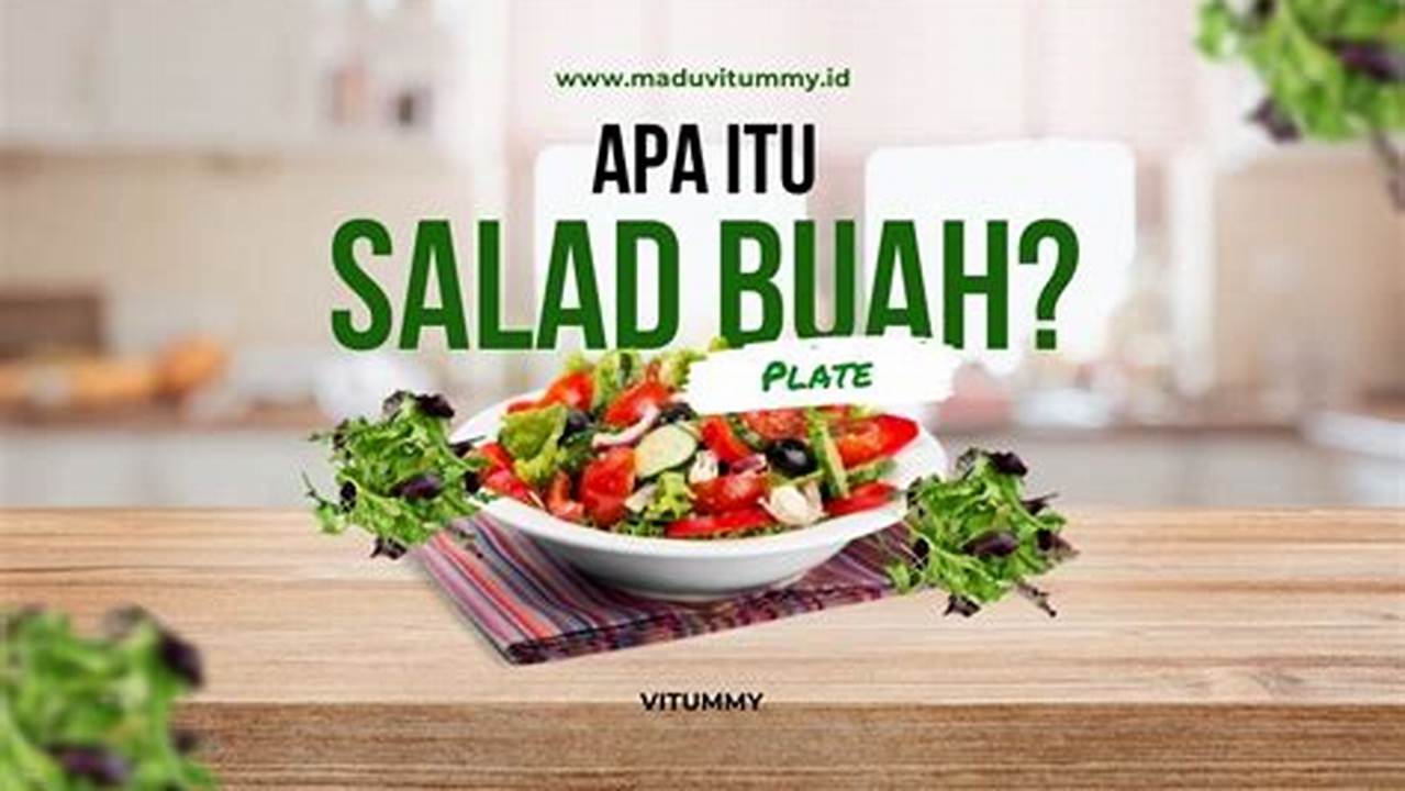 Resep Salad Buah Segar dan Aman untuk Ibu Hamil